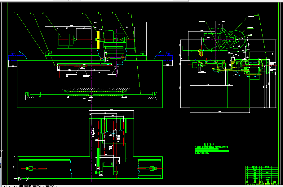C015-M1432A万能外圆磨床液压系统设计