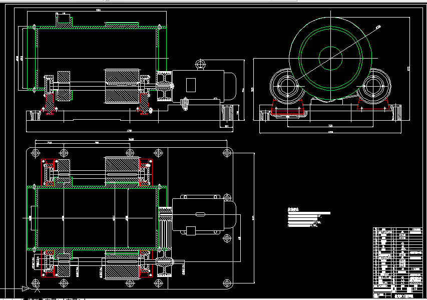 C018-滚筒式离心铸造机总体设计