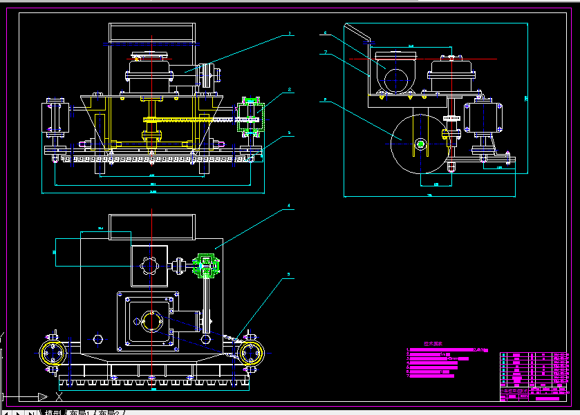 C037-小型牧草收割机结构设计