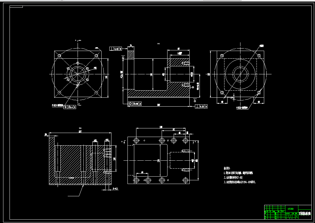 KS186-Y轴轴承座加工工艺及铣A面夹具设计