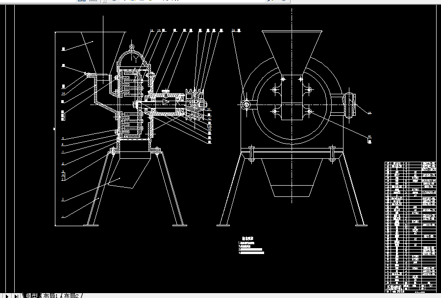 C065-爪式粉碎机设计