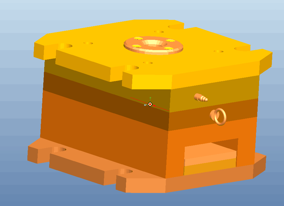 C133-手机后盖塑料模具设计与加工实例分析[含Proe三维图]