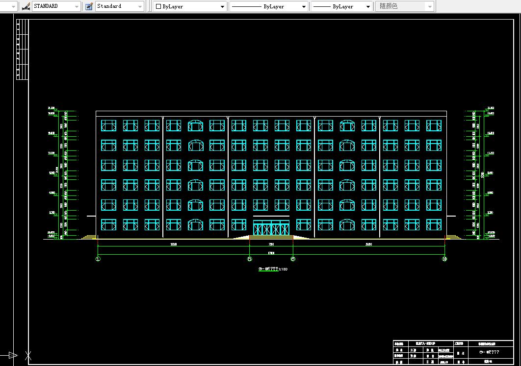 C215-香榭丽舍六层学生公寓楼设计-5800平米