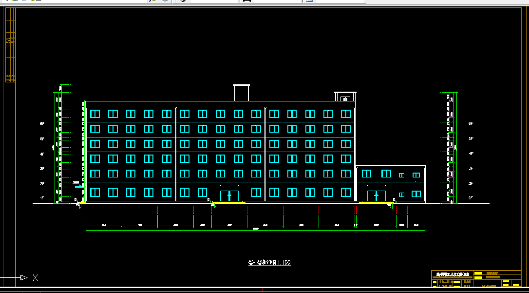C218-惠州市六层沿街旅馆设计-6000平米