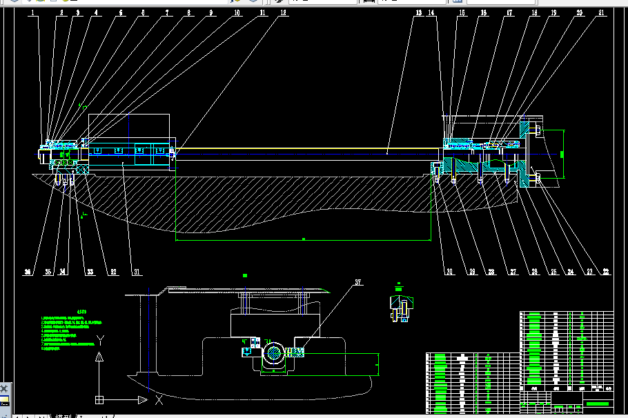 C226-车铣复合加工机床W轴进给机构设计