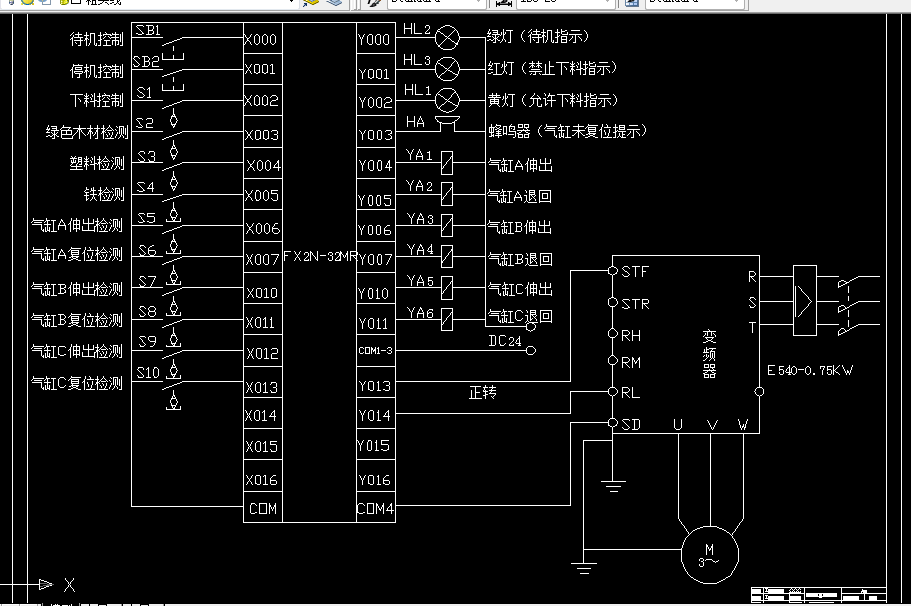 C227-材料自动分拣系统的PLC设计