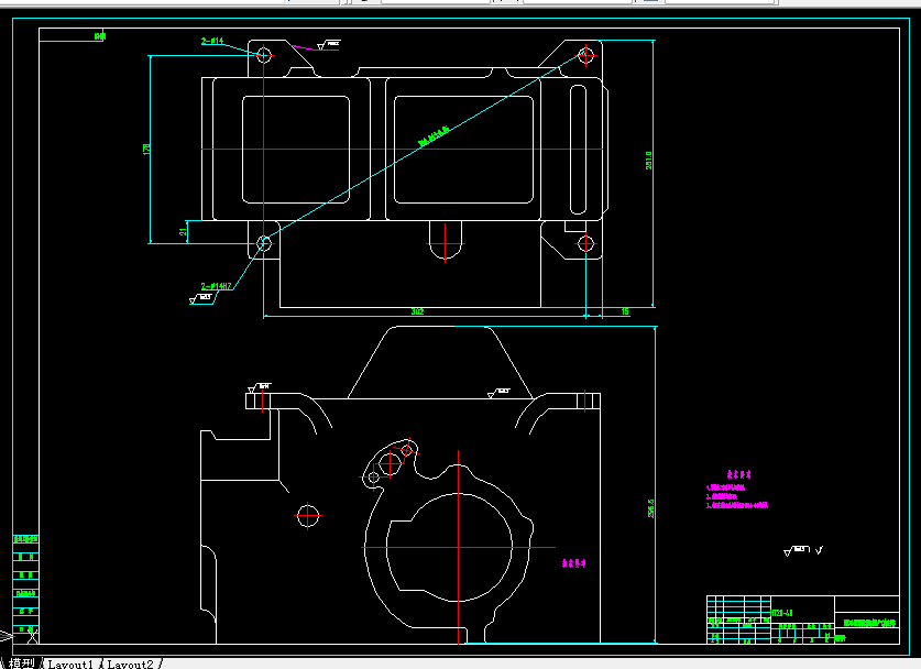 C248-WD615柴油机气缸体液压夹紧钻孔夹具设计