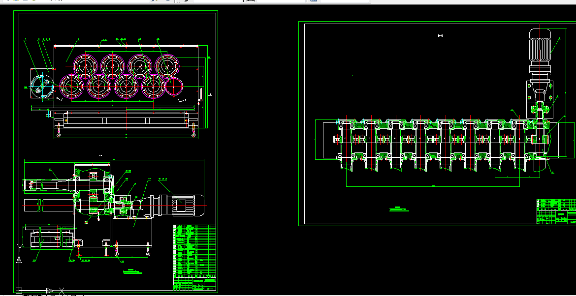 C250-八辊导丝机的设计