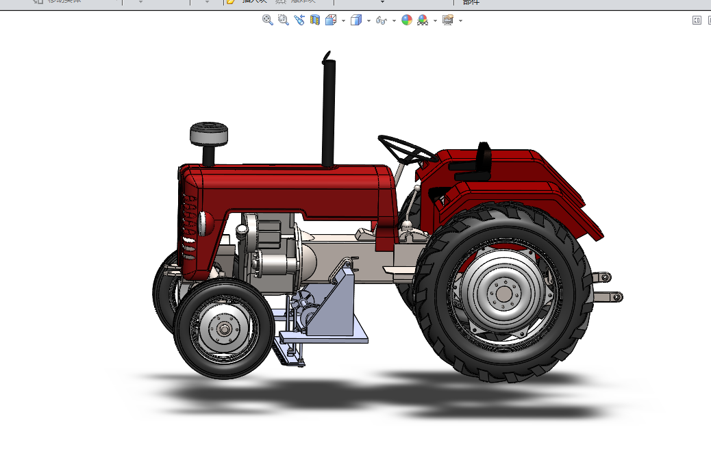 C267-家用驾驶式割草机结构设计[含三维图]