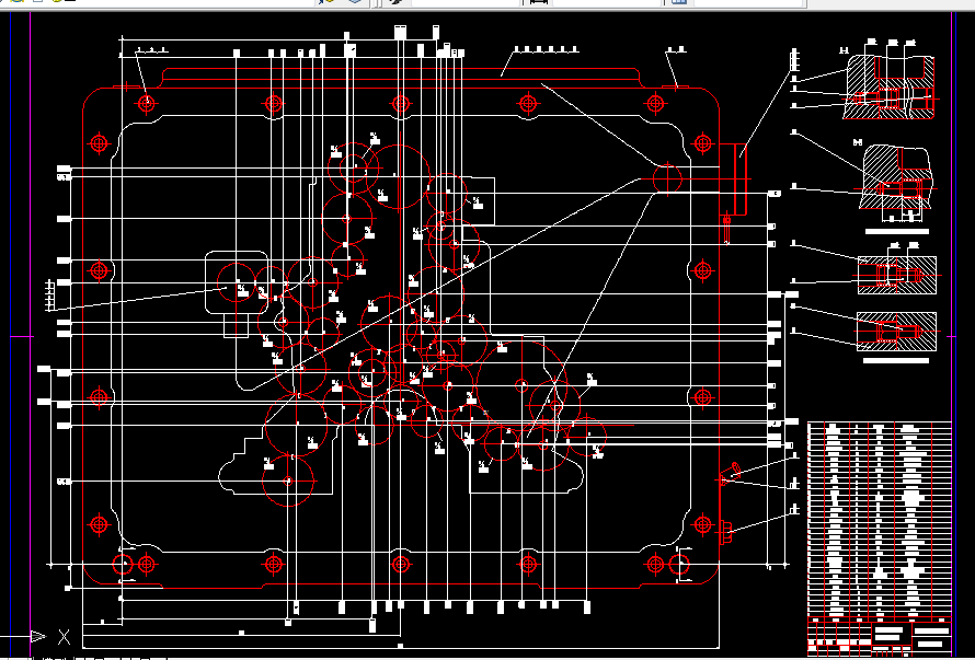 C311-卧式双面23轴组合钻床前主轴箱设计