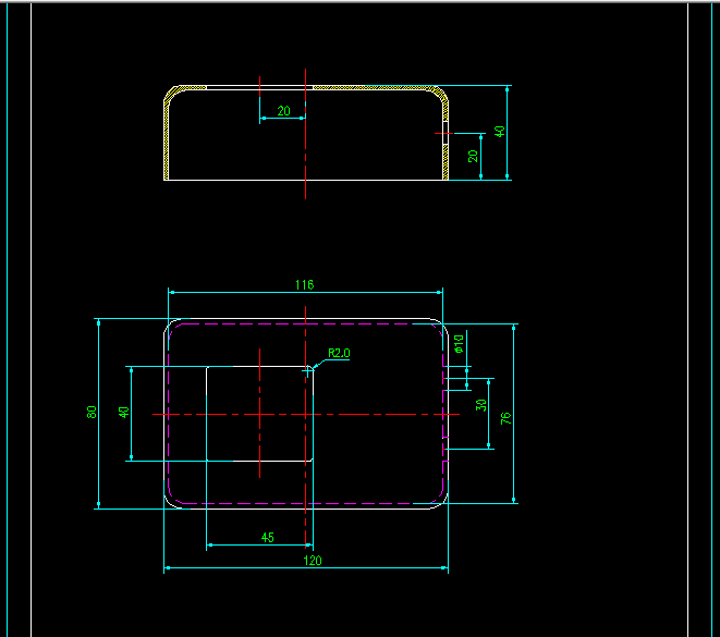 C333-矩形开关外壳注塑模具设计