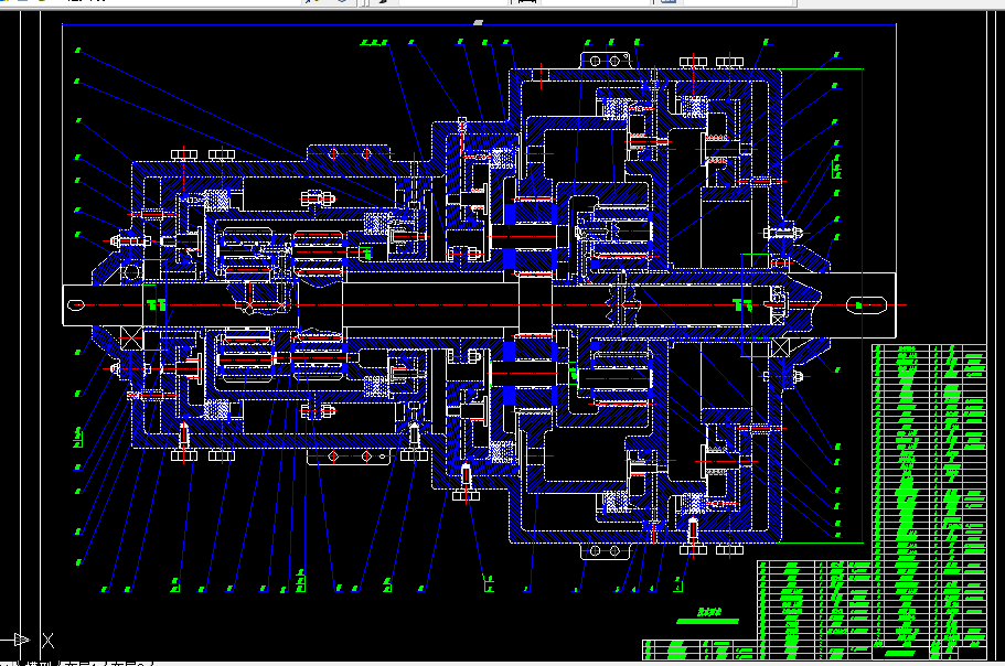 C360-油电混合动力汽车行星齿轮箱设计