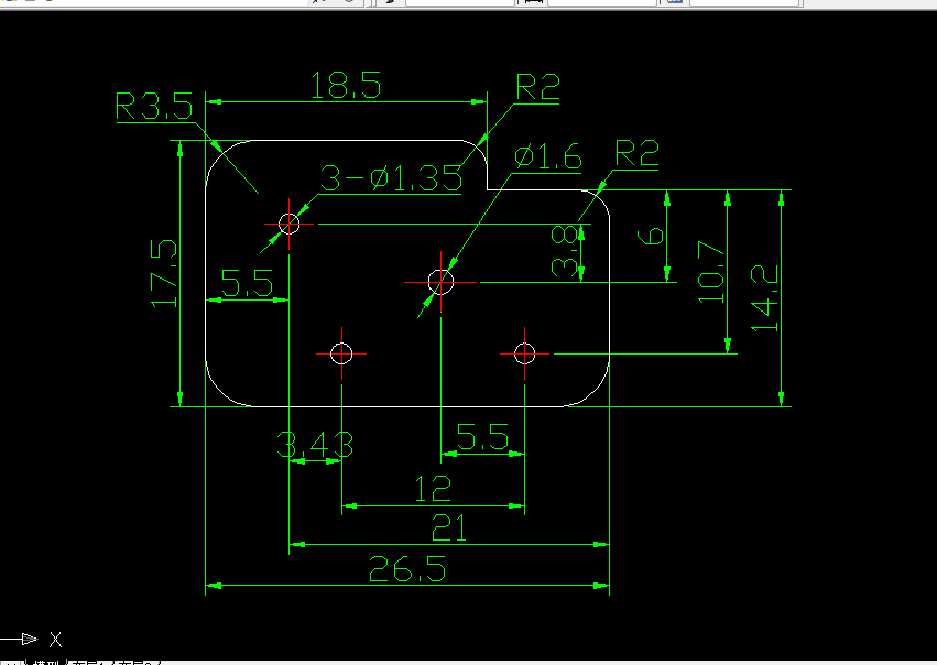 C369-矩形垫片落料冲孔复合模设计-长26.5