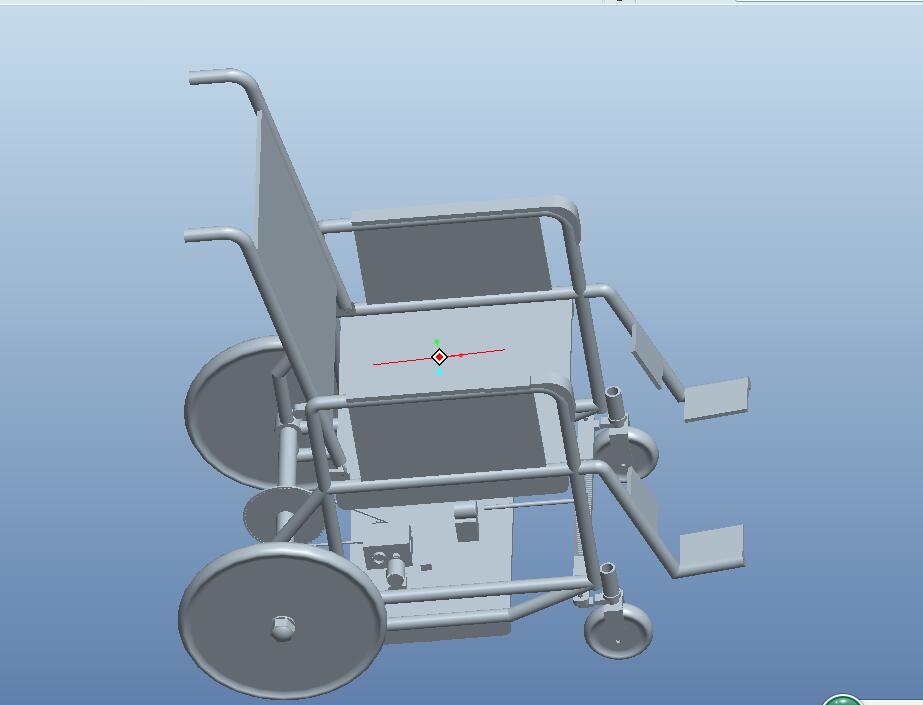 C371-电动轮椅车设计[含三维图]