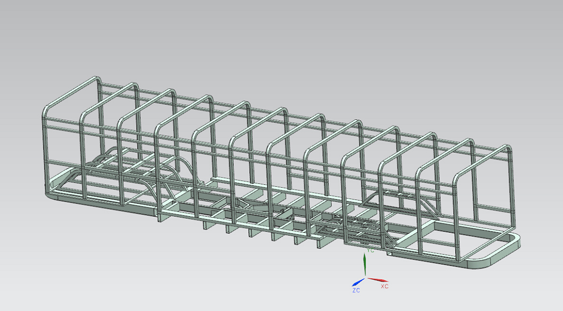 C372-12m客车车架结构设计及分析