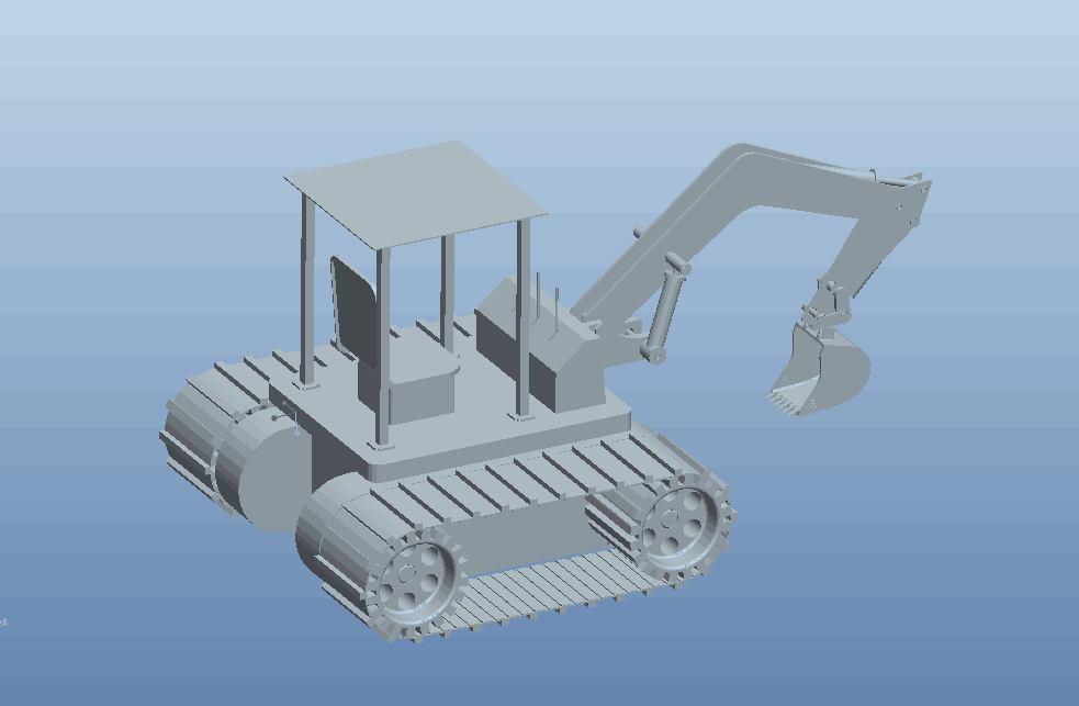 C407-儿童游乐挖掘机设计[含Proe三维图]