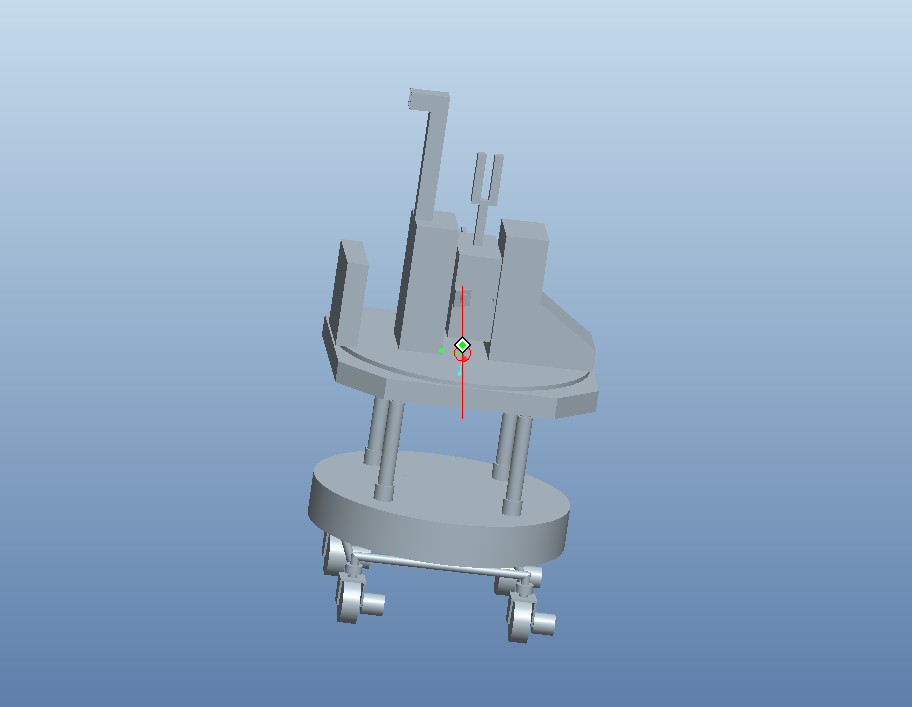 C456-超大型工件测量装置设计-测量机器人[含Proe三维图]
