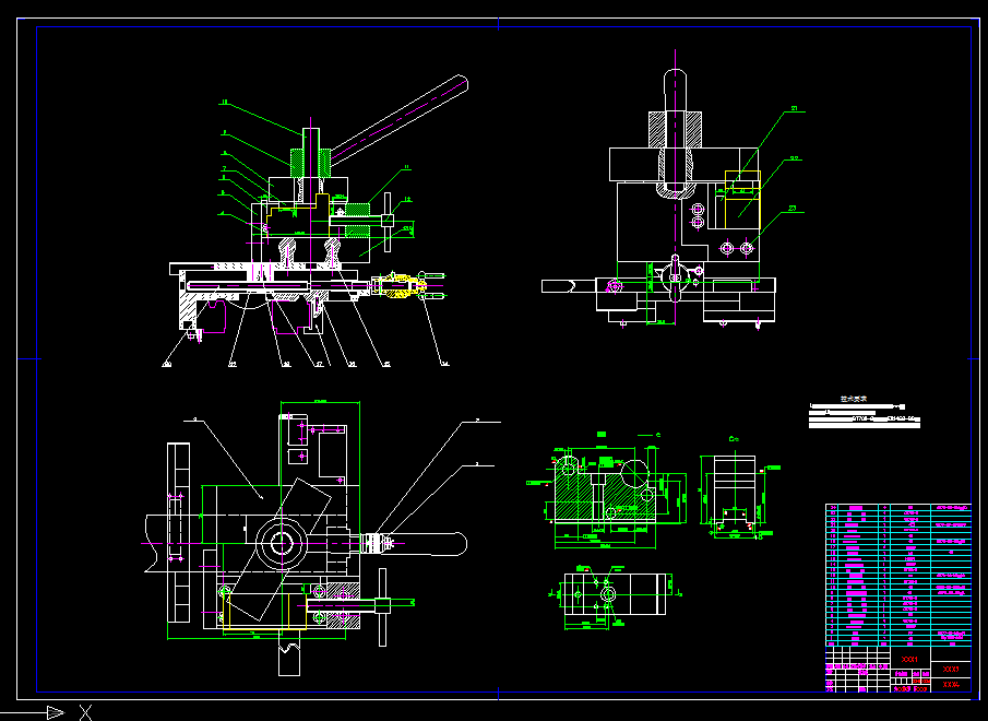 C459-车床改装成车削平面体的专用机床设计