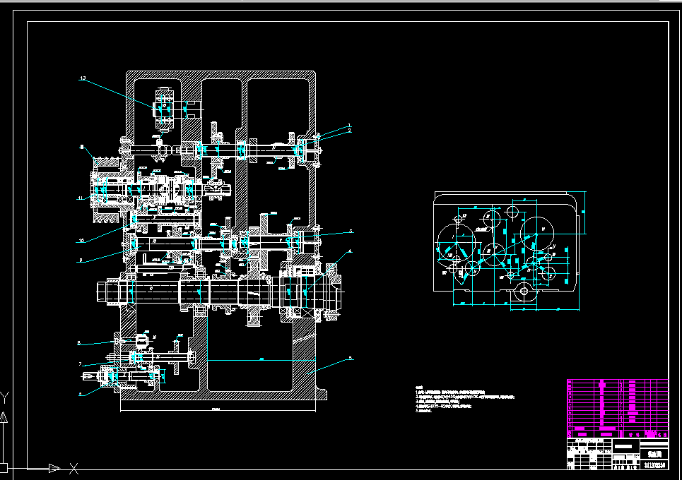 C467-机床主轴箱结构设计
