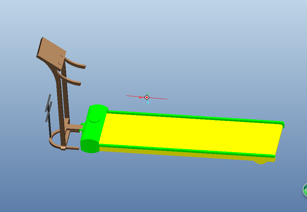 C491-多功能跑步机设计[含三维图]