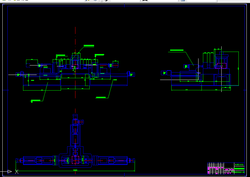 C507-ZH1105柴油机气缸体三面粗镗组合机床设计(后主轴箱设计)