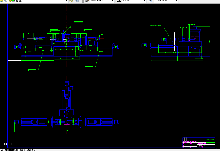 C510-ZH1105柴油机气缸体三面粗镗组合机床设计（左主轴箱设计）