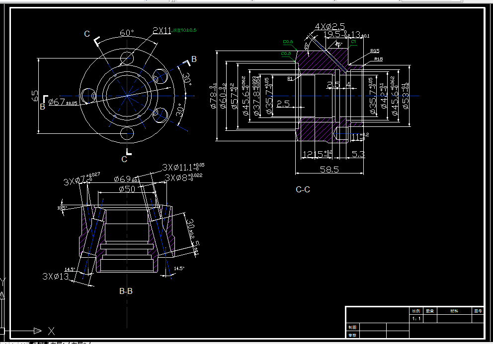 KS237-不锈钢轮轴加工工艺及夹具设计【2套】