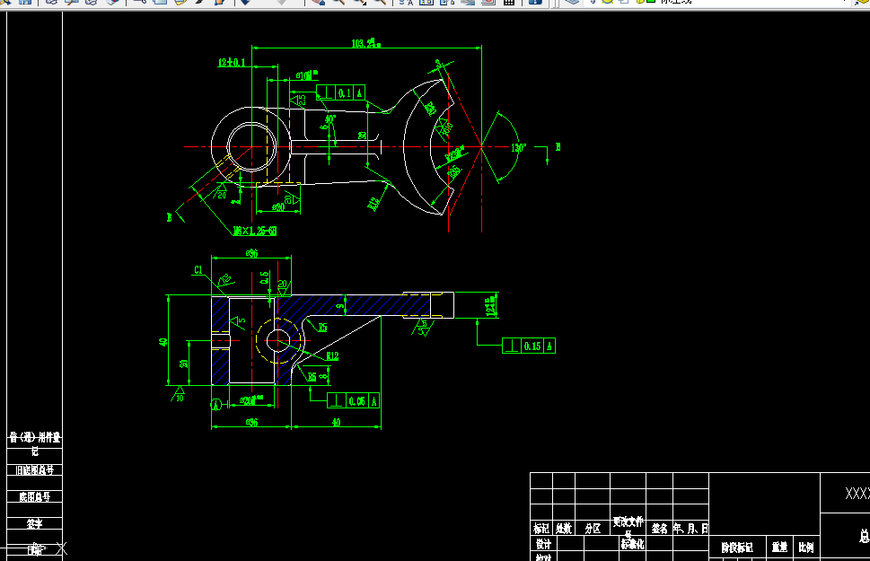 B836-叉杆零件机械加工工艺及铣B、D面夹具设计