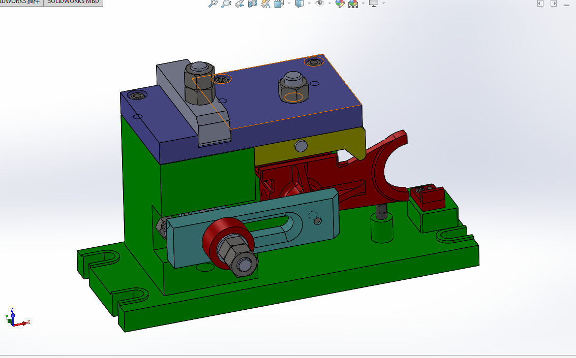 V526B-CA6140车床拨叉[831002]工艺及铣φ82两端面夹具设计[φ60面]-含SW三维图