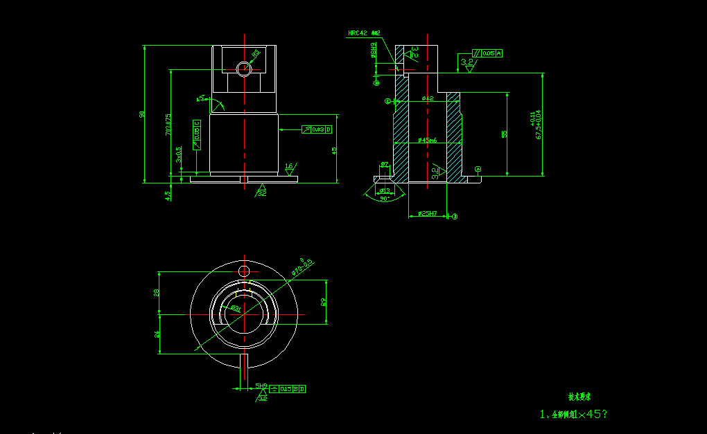 V212-CA6140车床套加工工艺及钻侧面Ф8孔夹具设计