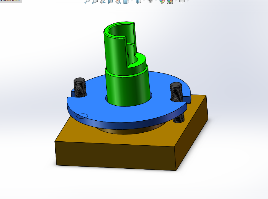 KS257-CA6140车床套工艺及铣尺寸29，保证尺寸59.5夹具设计[含SW三维图]