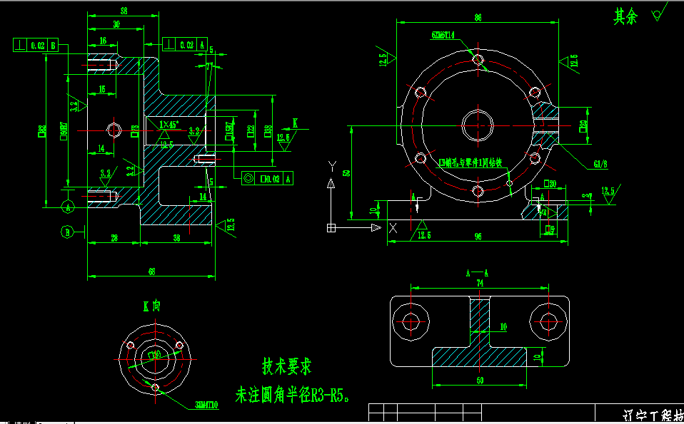 W057-泵体零件的机械加工工艺规程及孔Φ15H7工艺装备设计