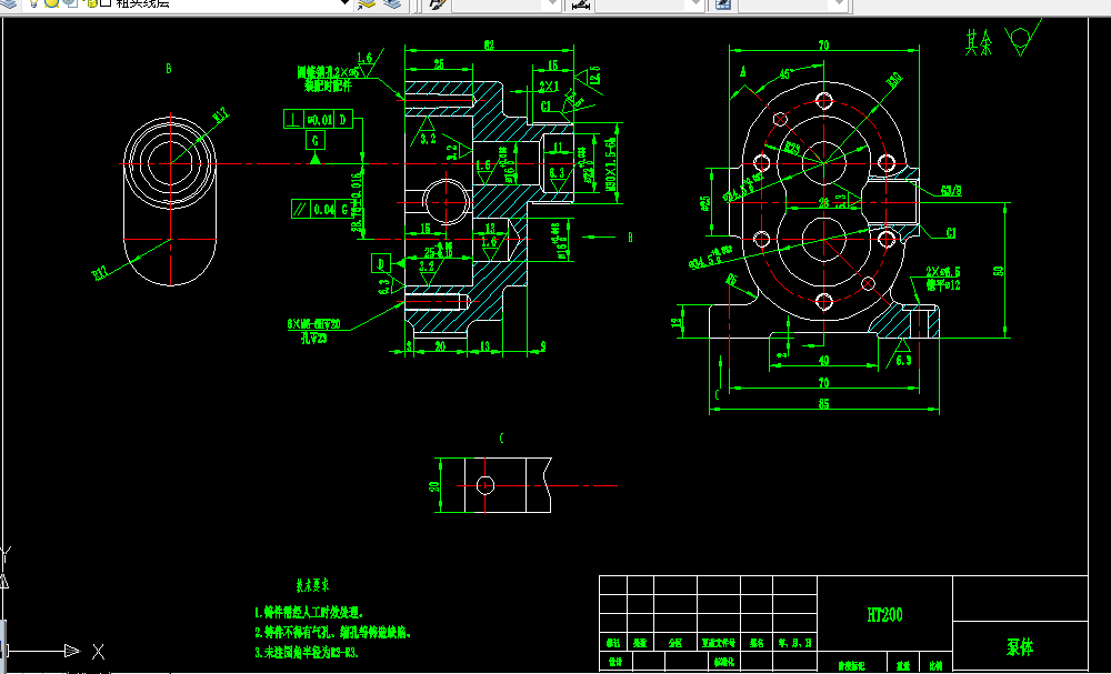 KS286-泵体加工工艺及钻2-G38孔的夹具设计
