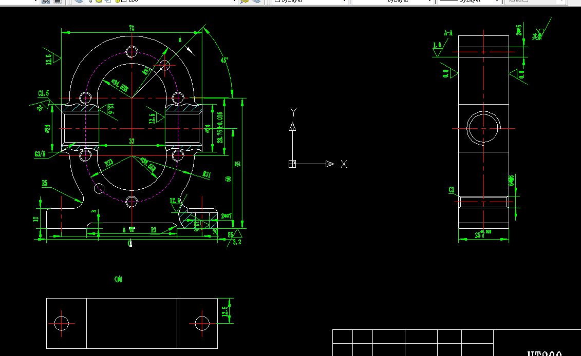 X127-齿轮油泵泵体的机械加工工艺规程及工艺装备设计