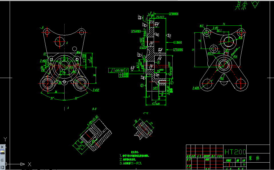 T111-泵体零件工艺规程及工装设计-2套夹具【钻孔+铣右端面】