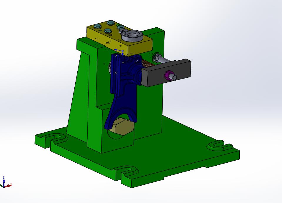 V589-CA6140车床拨叉[831002]工艺及钻M22孔夹具设计[含SW三维图]