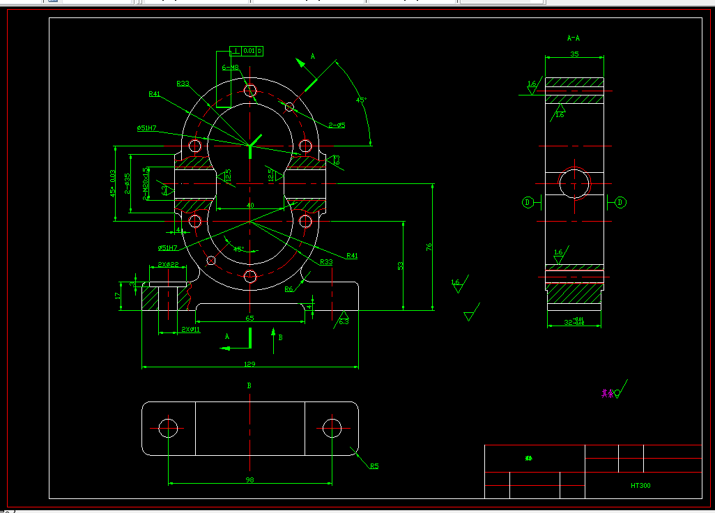 KS322-泵体的工艺规程及镗2-Φ51H7通孔夹具设计