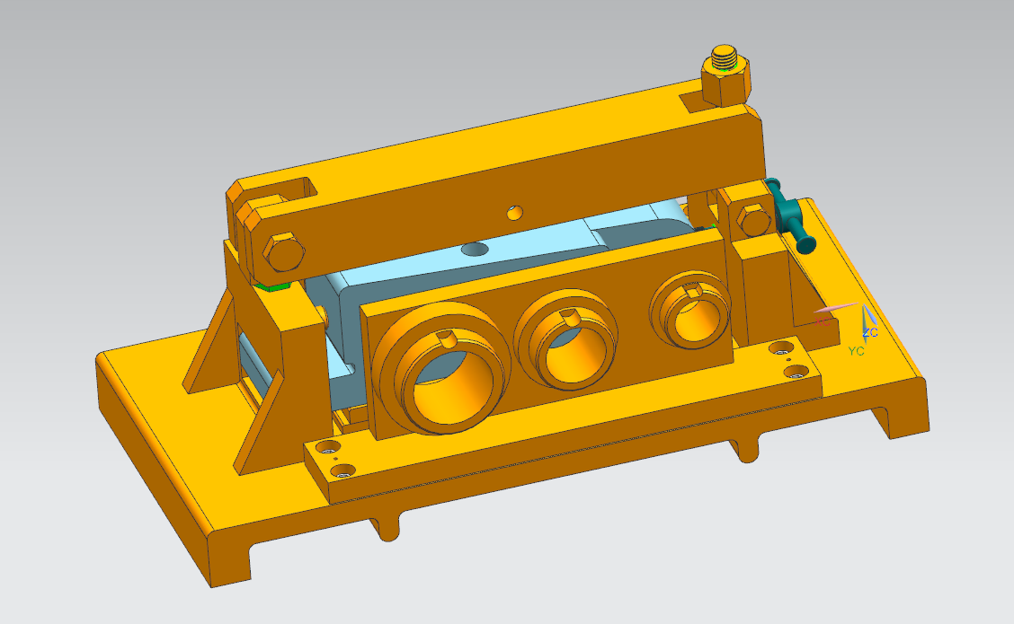 L066-CA6140车床后托架[831001]工艺及镗三杠孔夹具设计[含UG三维及爆炸图]