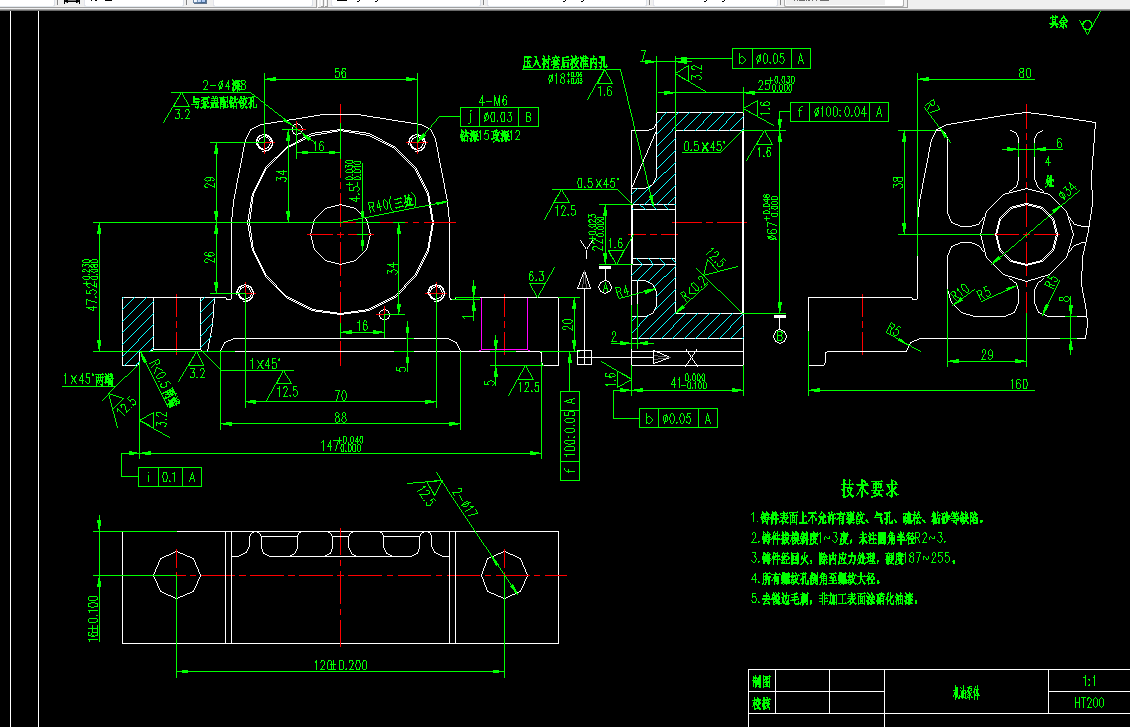 KS356-机油泵体加工工艺及铣底面夹具设计