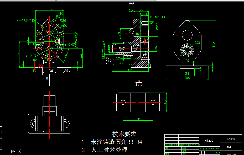 KS365-齿轮油泵泵体加工工艺及镗孔夹具设计