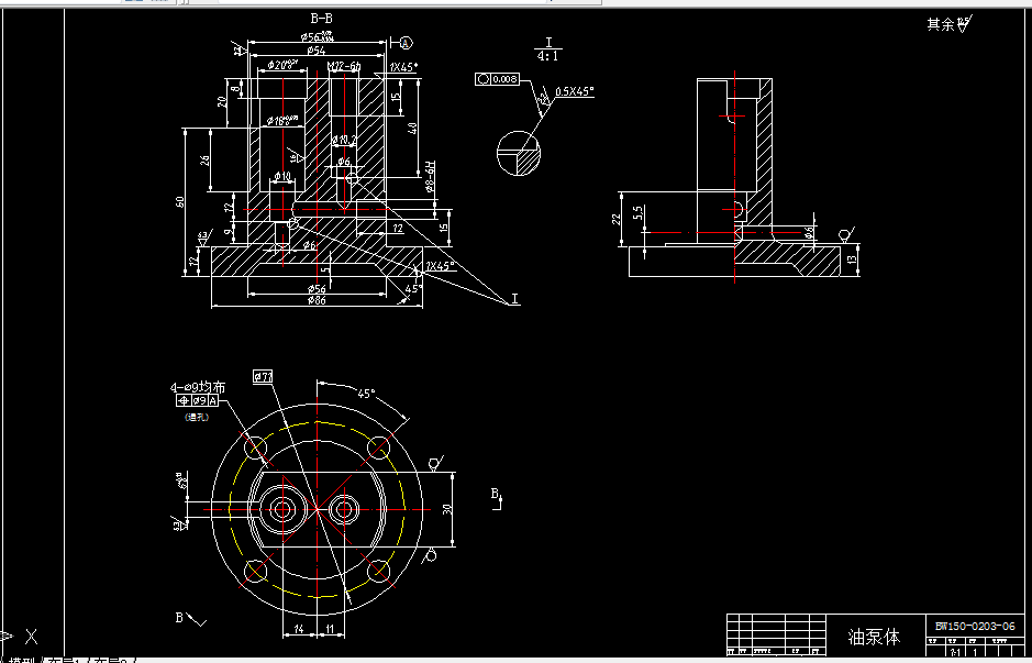 L013-油泵体零件的工艺规程及钻M8孔的钻床夹具设计