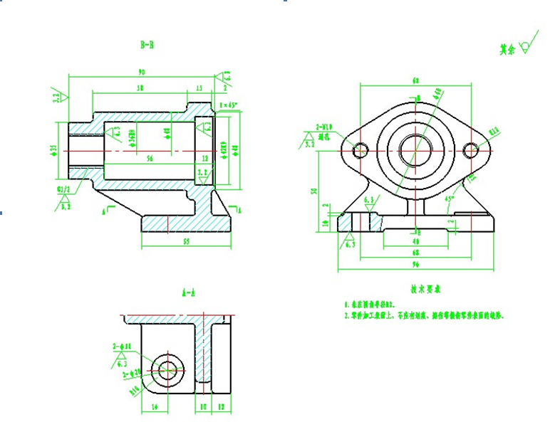 KS366-柱塞泵泵体零件的加工工艺及工装夹具设计-2套夹具