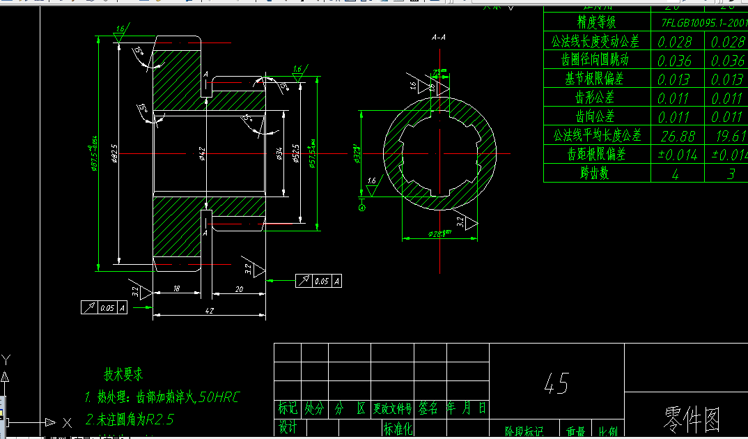W117-双联齿轮零件机械加工工艺及其典型夹具设计