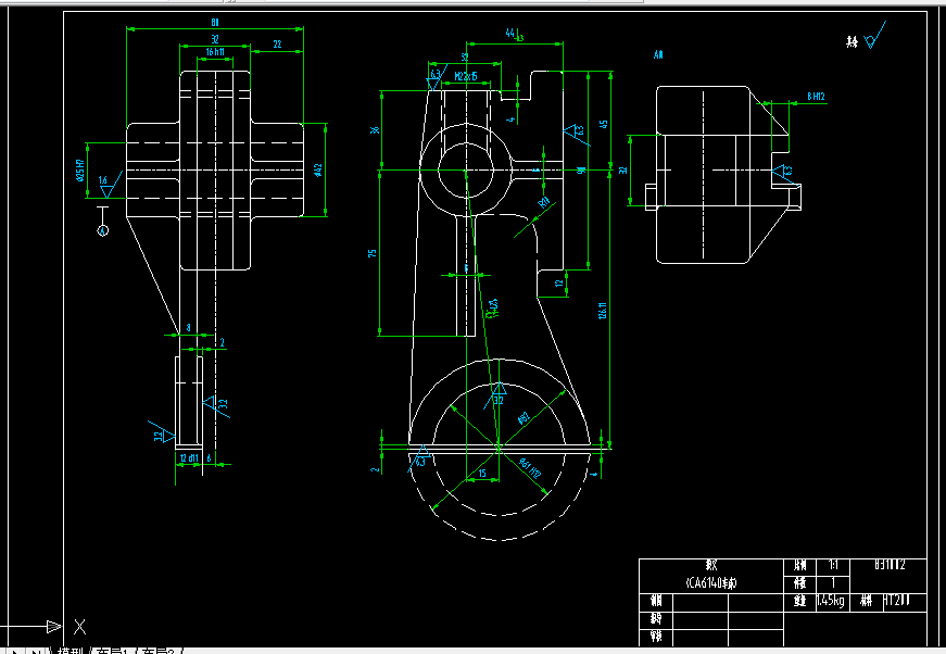 L051-CA6140车床拨叉[831002]工艺及铣断夹具设计