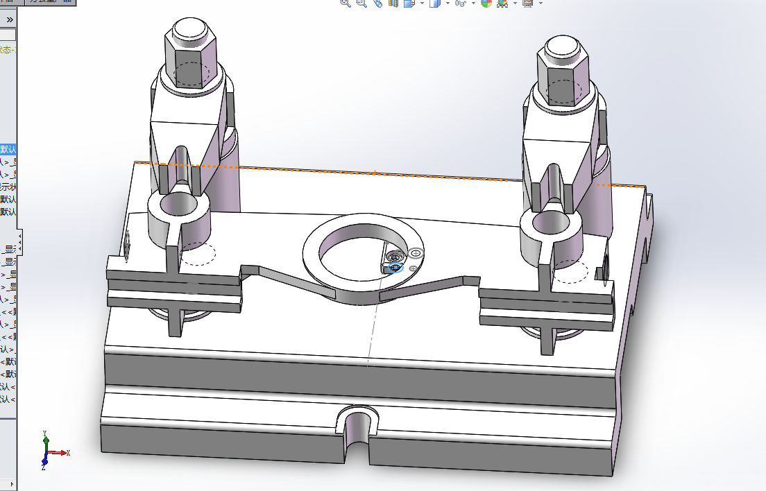 L051B-CA6140车床拨叉[831002]工艺及铣断夹具设计[含SW三维图]