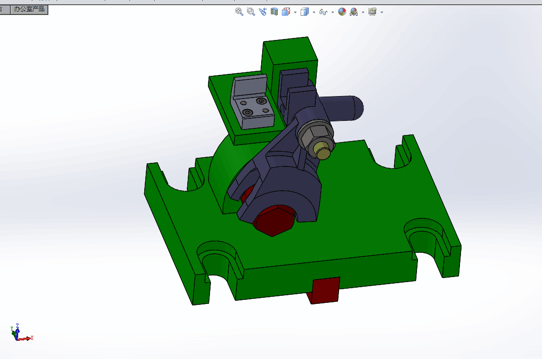 KS415-倒档拨叉加工工艺规程及铣14H13槽工艺装备设计[含SW三维图]