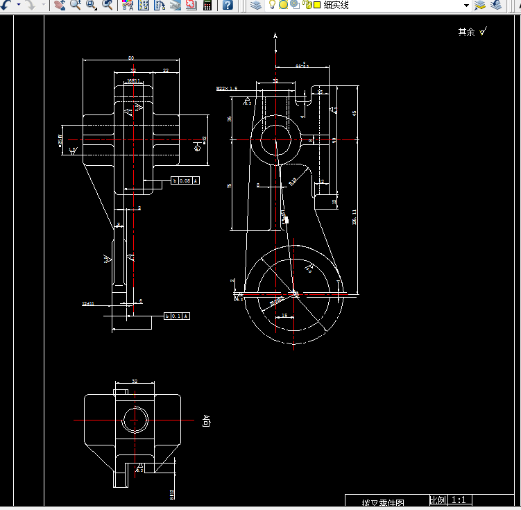 KS18-CA6140车床拨叉[831002]工艺及钻φ25孔夹具设计