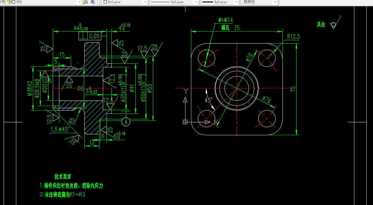 C694-阀盖零件的加工工艺及车φ41外圆夹具设计