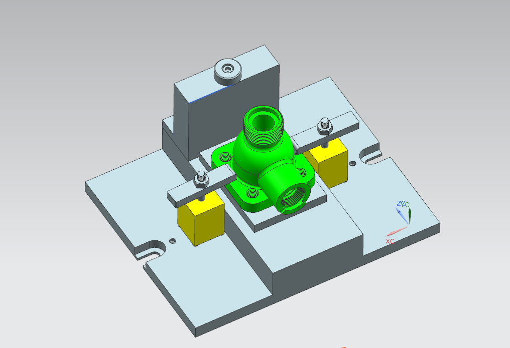 KS467-球阀阀体机械加工工艺及铣直径36端面夹具设计[含UG三维图]