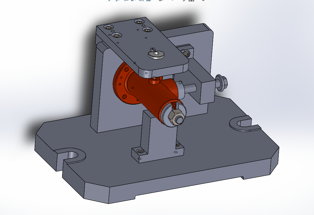 KS475B-阀体加工工艺及钻M18底孔夹具设计【含SW三维图】